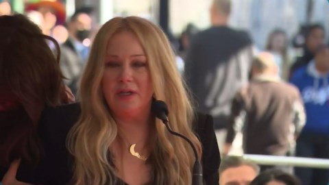 Why Christina Applegate went barefoot during Walk of Fame ceremony