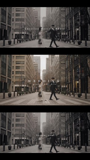 【結婚式オープニングムービー制作】 ロケーションムービー＆フォト撮影 ・カメラマン2名で撮影 ・ドローン撮影対応 ・全国対応 Litz/Tokyo #結婚式ムービー #結婚式動画 #ロケーション前撮り #結婚式 #ウエディング動画 #花嫁 #ウエディングムービー #新郎新婦 #前撮り結婚式 #結婚式演出