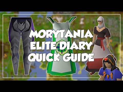 Morytania Elite Diary Quick Guide - Old School Runescape/OSRS