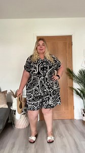 7.8K views · 41 reactions | From elevated evenings to laid-back days, paisley print brings effortless style. Worn by @hollieplus ✨ Shop here: https://bit.ly/4lbIpm7 | Evans | Facebook