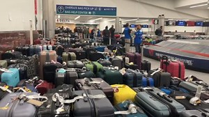 10M views · 21K reactions | Hundreds of Delta flights have already been canceled for today and thousands of unclaimed bags are filling Delta’s baggage claim centers globally. Here's a look at the Atlanta airport. >> https://tinyurl.com/7mxz9vcz | Atlanta News First | Facebook