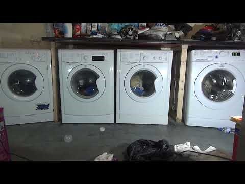 Wash Race No.202 - 4 Indesits on 60 minute wash cycle