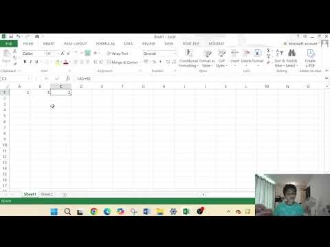 MS Office Excel addition