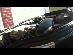 Mercedes engine mount testing