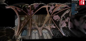 228K views · 222 reactions | As part of the effort to restore Notre-Dame, a team of scientists and engineers created a virtual twin of the famous Paris landmark. Livio De Luca, who leads the digital team, explained that they built a digital system to bring together 3D scans of the cathedral and show how it looked at different points in history https://rfi.my/BDTb.f | RFI English | Facebook