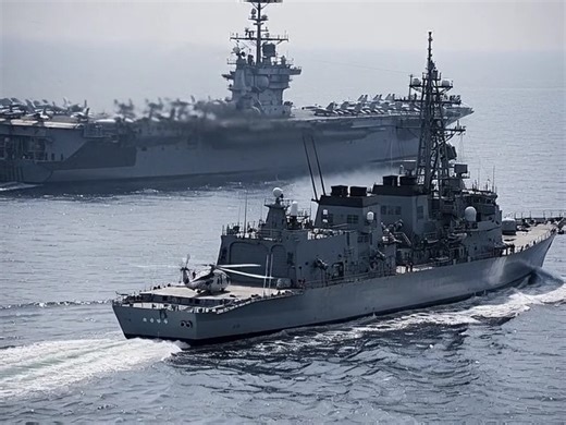 United in Formation: USS John C. Stennis and Japan’s JDS Akebono Steam Together as a Clear Signal of Allied Sea Power #USSJohnCStennis #JDSAkebono #USNavy #JMSDF #AlliedNavies #NavalFormation #IndoPacific #SeaDominance #ForceProjection #MessageInSteel #GeopoliticalSignal | Navy History