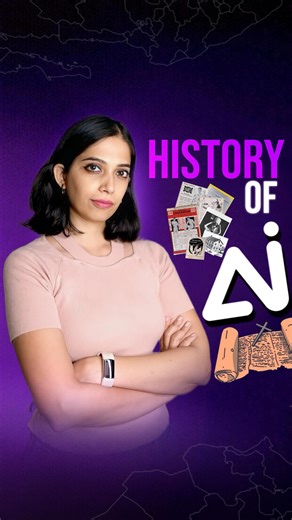 Raksha | Tech Content Creator on Instagram: "Brief history of AI over the years!🤖 Turing's "Computing Machinery and Intelligence" introduces the concept of Artificial intelligence and the revolutionary Turing Test, a method to judge machine intelligence. Early computers, however, were mere number crunchers - storing instructions was a distant dream. The cost of leasing a computer at this time ran up to $200,000 a month. Only prestigious universities and big tech companies could afford these "th
