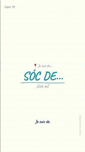 Leçon 10 : Se présenter en catalan 🙋 | Apprendre le catalan
