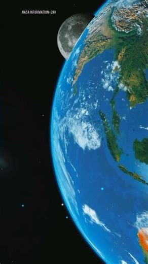 How the Moon Orbits the Earth #NASA #moon #earth #views