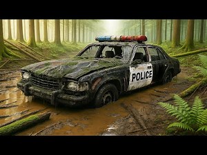 FULLY Restoration Abandoned POLICE CAR | Restoring COP CAR FORGOTTEN For 50 Years