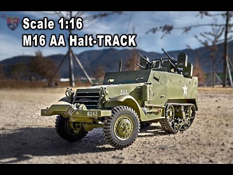 Torro 1/16 RC M16 Half-track