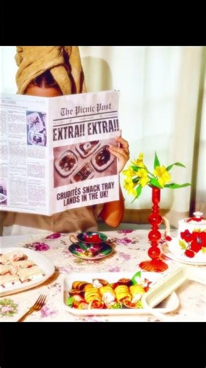 Crudités Snack Tray Launch in the UK!