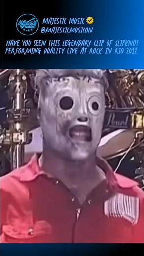 Duality Slipknot Rock in Rio 2011