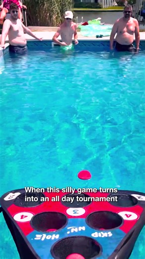 79K views | Hey Parents!  Ready to Play Pool Cornhole, Skip, and Score with your kids!  SKIP NN’ HOLE Starter is perfect for pool or backyard fun!  Challenge your friends and show off your skipping skills! Grab yours now and get discount — don’t miss out on the fun  | SCORE NN' HOLE | Facebook