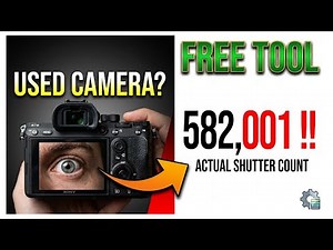 How to Check Shutter Count on ANY Camera instantly (Free & Easy)