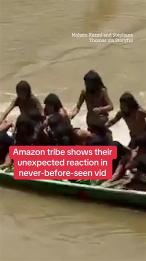 Exclusive HD Footage of Isolated Amazon Tribe