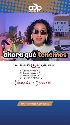 ¡ESTA INTEGRAL PARECE IMPOSIBLE, PERO ES FÁCIL! 😱 Aprende a resolverla y prepárate para el EXAMEN UNAM 2025 🎓 CURSO GRATIS #IntegralFácil #ExamenUNAM2025 #CálculoDesdeCero #AdmisiónUNAM #IngresoUNAM #MatemáticasUNAM #ExamenDeAdmisión #CursoGratis #UNAM2025 #TipsUNAM #FuturoUniversitario #PrepaUNAM #EstudiantesUNAM | Antonio Díaz Profe