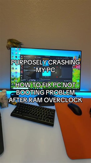 HOW TO FIX PC NOT BOOTING FROM OVERCLOCKING RAM | pc