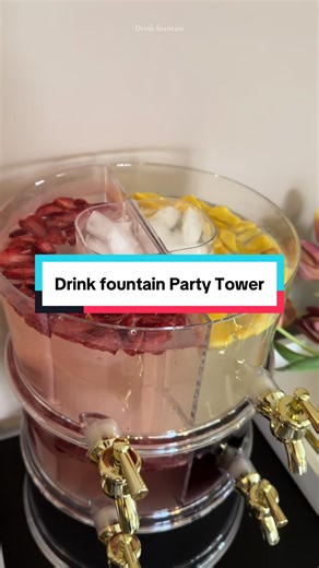 Party Tower Drink Fountain: Perfect Beverage Station for Events