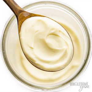 Homemade Mayonnaise Recipe (5 Minutes!) - Wholesome Yum