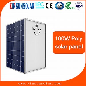 Best Price 100W Mono Crystalline Solar Panel for Home Solar System