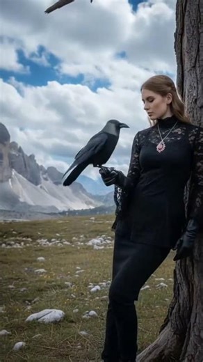 Woman transformation as bird. #parrot #parrotvideo