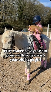 We’ve always heard Blossom muttering away to herself while riding so wanted to have a little listen to what she was saying 🤭. It’s fair to say it was sweeter than we could have imagined 🥹🌸🦄 We thank our lucky stars for Mackie boy the perfect unicorn and our determined little angel every day 💕. Also how cute is this pink riding set from @halt_equestrian 😍🌸 #uk | The Braley Family