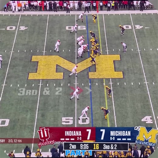 2023 Michigan Football Highlights vs Indiana #MichiganVsIndiana #BigTenFootball #2023CFBHighlights #fyp