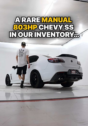 Chevy SS Procharged Camaro SS — 803 HP, 3 Pedals, 16k Miles