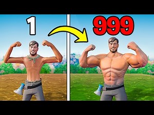 Fortnite, But Your Strength Increases