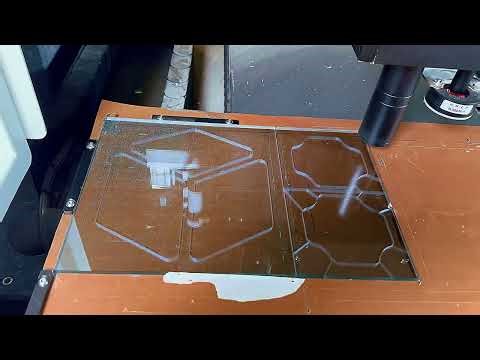 1000*1500mm Optical Glass Electronic Glass laser cutting machine #glass #laser