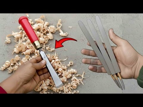 Making A Chisel From an Old Rusted File | How To Make Chisel | Chisel | black smith