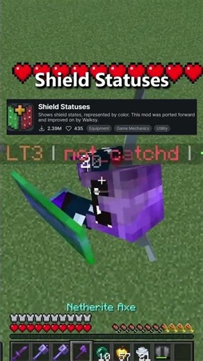 Najlepsze mody do mace PVP #minecraft #mace #elytramace #pvp #pvpserver