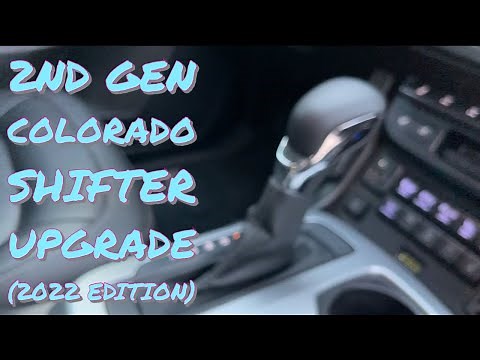 2nd Gen Colorado Shifter Updgrade (2022 Colorado)