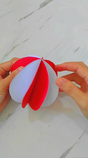 Tutorial Kreasi Lampion Merah Putih 17 Agustus