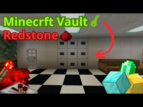 VAULT redstone tutorial | MINECRAFT |
