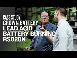 Case Study: Automated Lead Acid Battery Burning For A Safer Work Environment