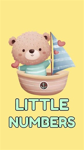 Numbers Song - Learn to Count from 1 to 10 #shorts #123 #123song #youtube #shorts #kids #education