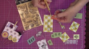 Ever made an exploding box card? Build on that tab technique to create sensational 3D dioramas and shaped paper makes, including this amazing paper train! Download the FREE templates for this project here: http://bit.ly/173templates | PaperCraft inspirations