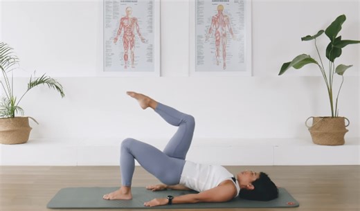 Roll, Stretch, Strengthen: 30-Minute No-Equipment Pilates Flow with Mira!