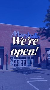 You just got a brand-new store! Come grab some amazing deals on all the good stuff—we know you’re gonna love it 💙 | Marshalls