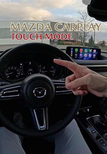 Using Touchscreen in 2026 Mazda CX-50 with Apple CarPlay