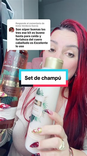 Respuesta a @Inmis Verdecia García ##juego de shampo