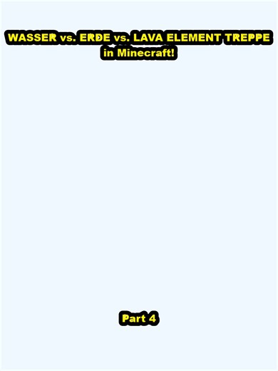 WASSER vs. ERDE vs. LAVA ELEMENT TREPPE in Minecraft!_p4