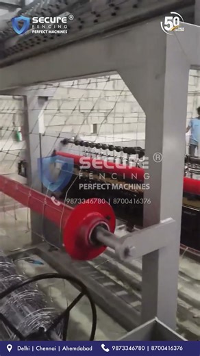 High-Speed Fixed Knot Fence Machine (2025 Model) for Cattle & Grassland Fencing | Secure Fencing