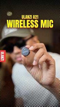Compact gila! - Ulanzi A21 #wireless microphone
