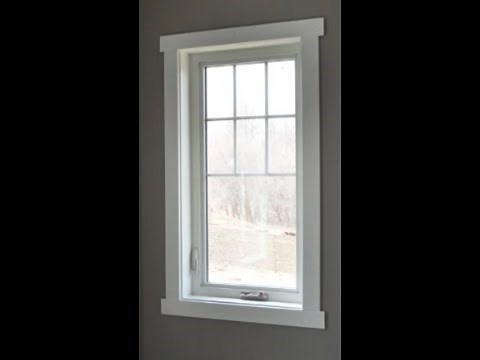 Super Easy Shaker Style Window Trim- How To DIY Shaker Style Window Casing!!!