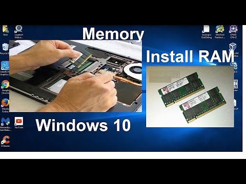 How to Upgrade Laptop RAM and How to Install laptop memory - Fast & Easy!!! 2016
