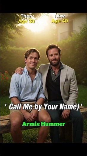 Call me by your name cast: then and now