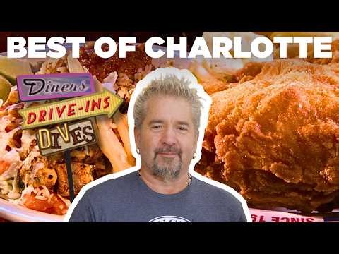 Top #DDD Videos in Charlotte, NC with Guy Fieri | Diners, Drive-Ins and Dives | Food Network